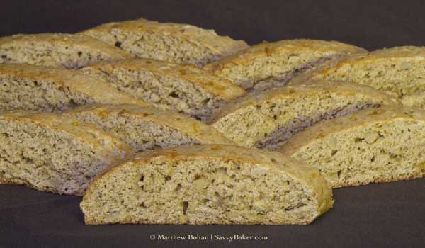 Banana Nut Biscotti (Close-up)
