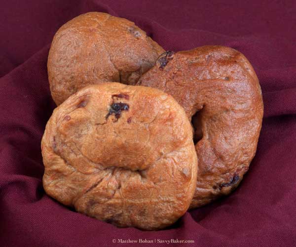 Cherry Bagels (Three)