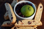 Zesty Lime Biscotti (close-up)