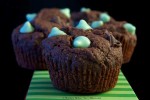 Mint Mocha Brownie Bites