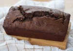 Devilishly-Dark Chocolate Tea Bread (top)