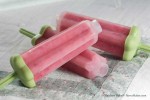 Strawberry Banana Ice Pops