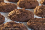 Triple Chocolate Chip Brownie Cookies