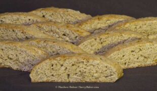 Hint-of-Apple Raisin Oat Bread