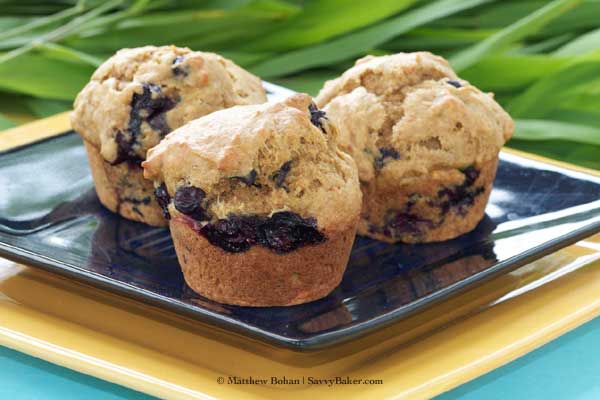 Blueberry Mango Muffins - Savvy Baker