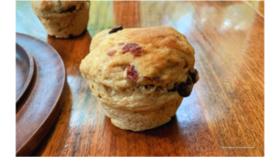 Gluten-free, Dairy-free Chocolate Chip Pumpkin Muffins (GF, DF)